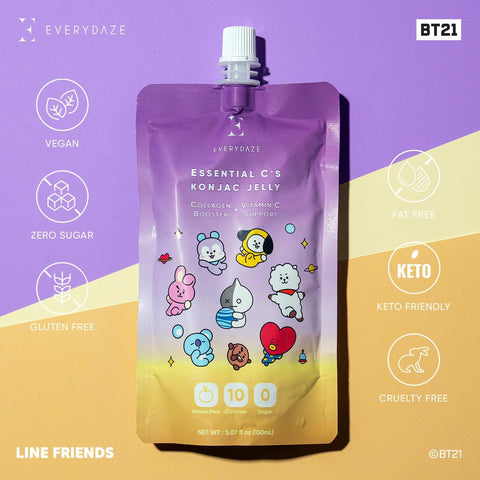 BTS l 에브리데이즈 콜라겐+비타민씨 곤약젤리 한국배맛 150ml