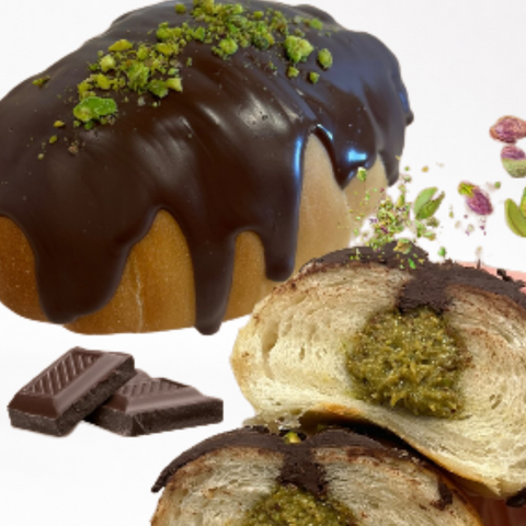 Salty Bear l Dubai Chocolate Salt Bread