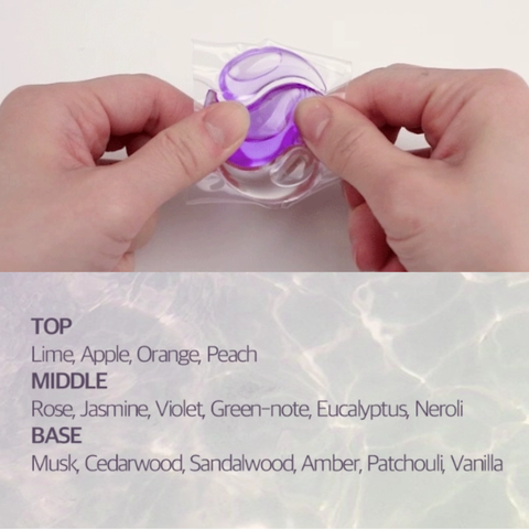Muro l Perfume Ampoule Ultra-Powerful Capsule Washing Machine Cleaner 110g 10 units
