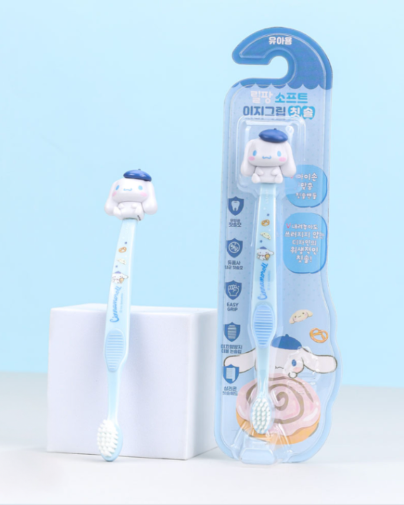 Sanrio l 3D Figure Baby Toothbrush - Cinnamoroll