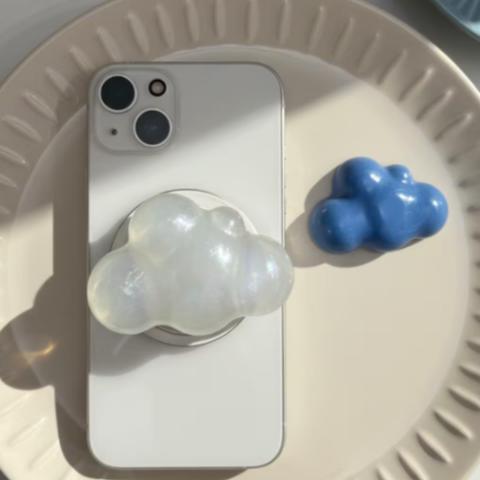 BRIO Gift Studio l Handmade Rainbow Cloud Phone Grip Griptok