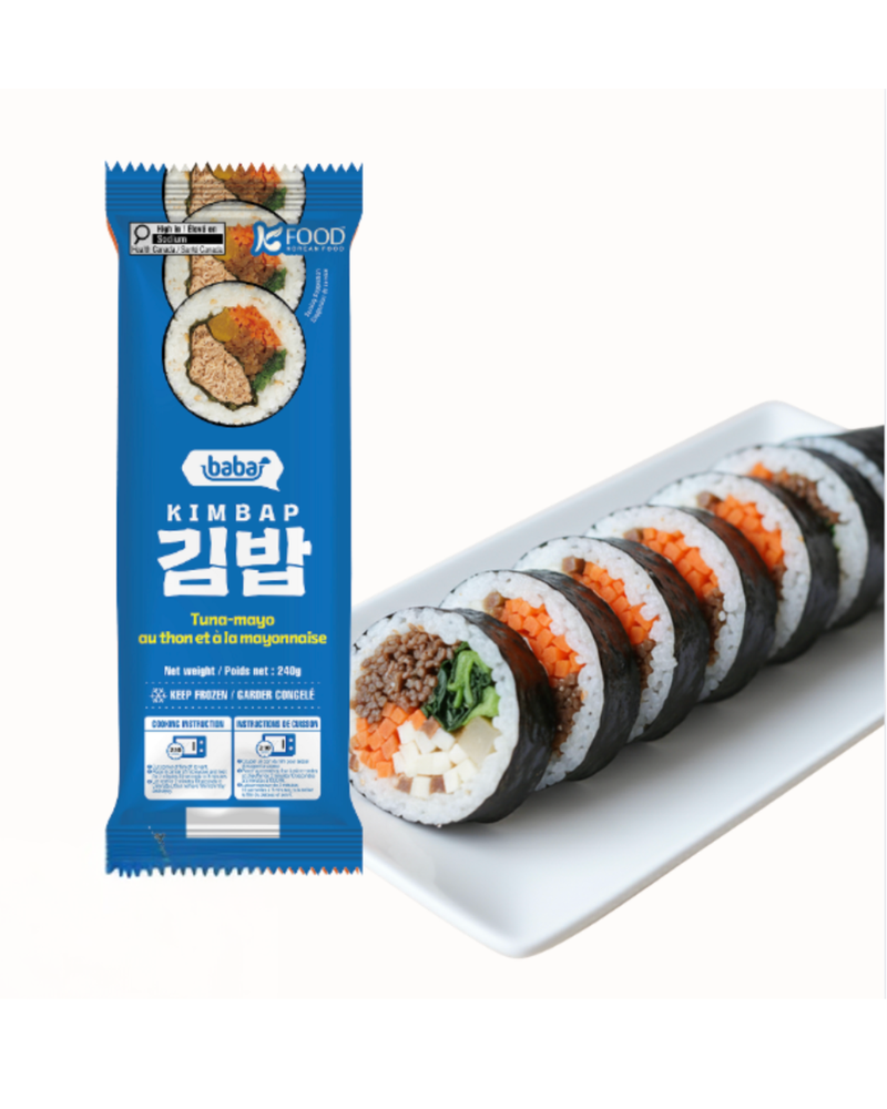 BABA l Tuna Mayo Frozen Kimbap 240g