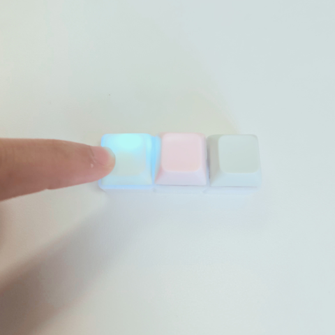 Gudie bag l Click keycap 3-slot clicker keyring