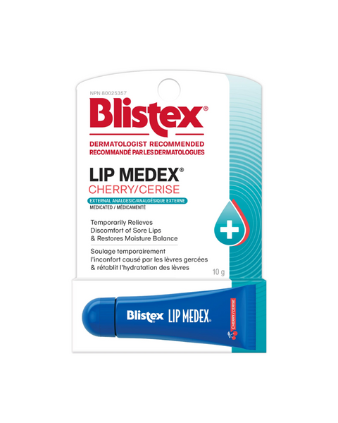 Blistex I Lip Medex Cherry External Analgesic || 립 메덱스 10g Dec 2027