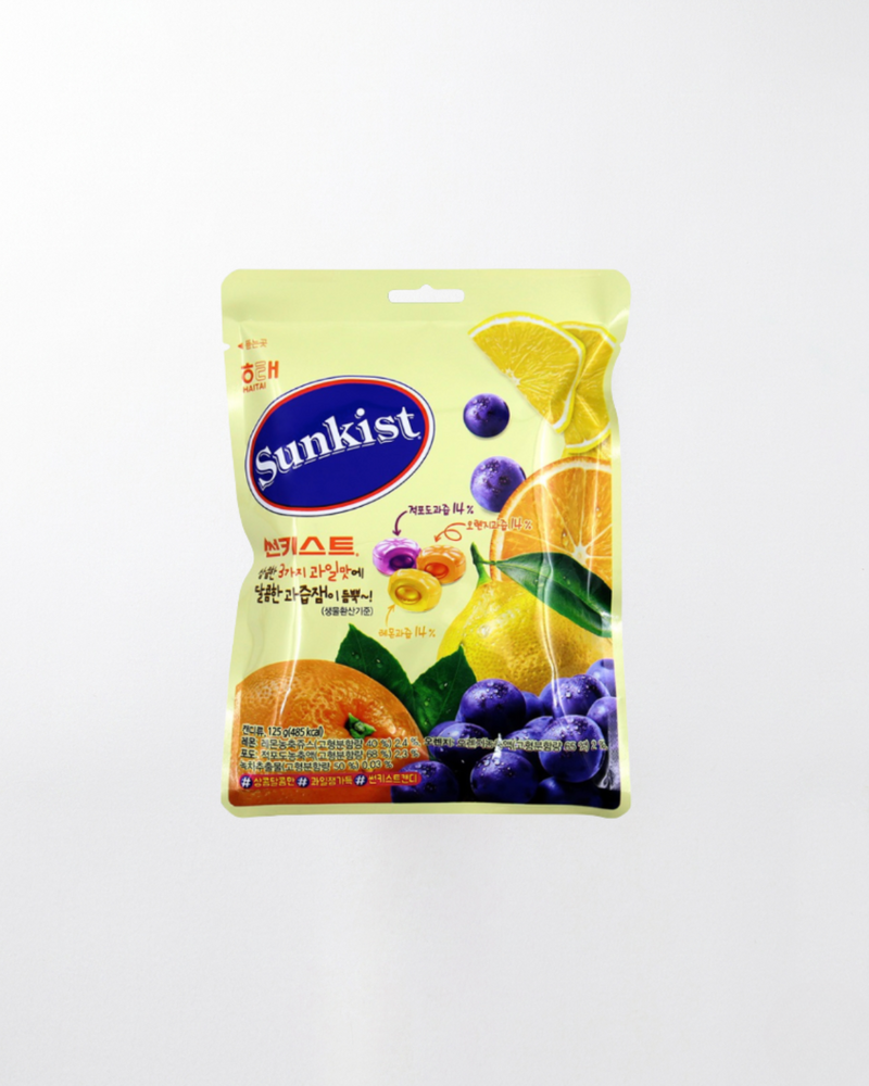 해태 l 썬키스트 캔디 125g