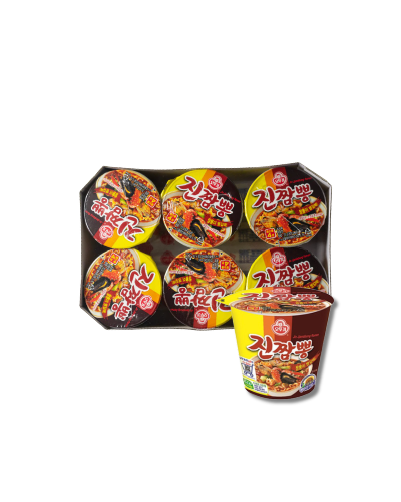 🇰🇷 오뚜기 l 진짬뽕컵 75g * 6 - 수량한정
