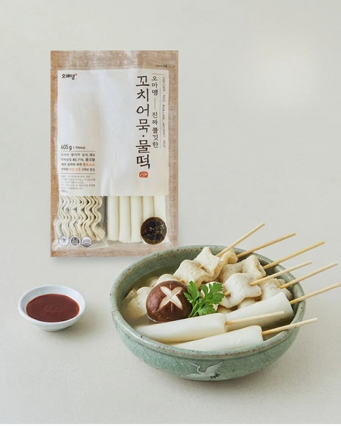 오마뎅 I 진짜 쫄깃한 꼬치어묵 & 물떡 605g