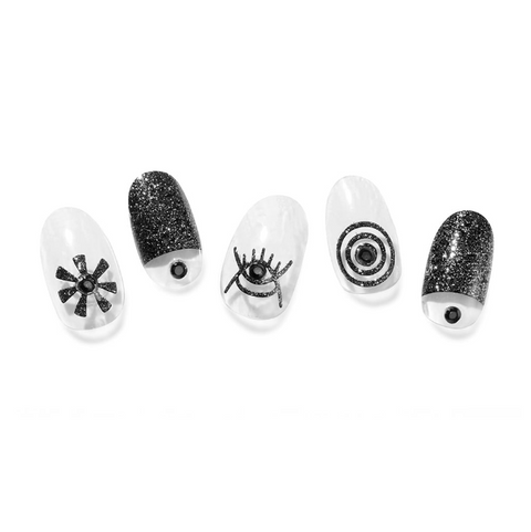 Glambux l Self Gel Nail • 셀프 젤 네일 스티커 아트 23  Adinkra 01 - 아딘크라 01