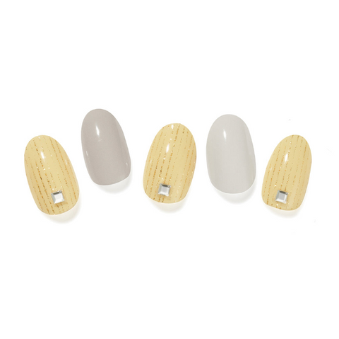 Glambux l Self Gel Nail • 셀프 젤 네일 스티커 아트 06  My Line - 마이 라인