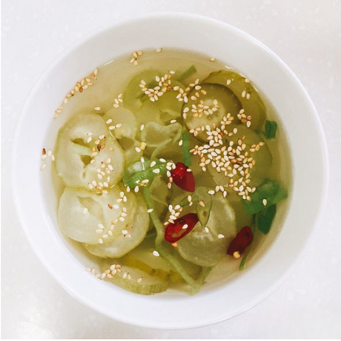 Joo's Farm l Homemade Pickled Cucumber • 오이지 5pcs
