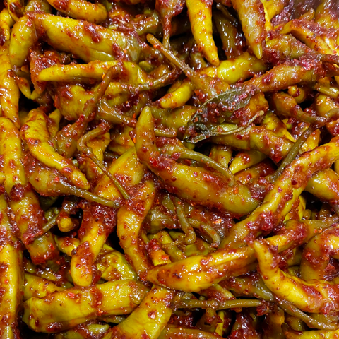 바로찬 l Seasoned Chili Peppers  • 양념 고추 무침 230g