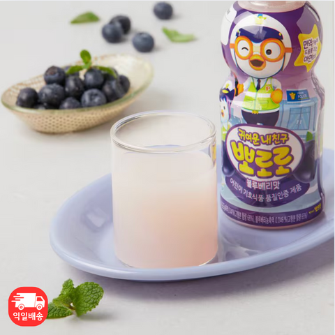 Pororo l Pororo 蓝莓味 235ml x 3包