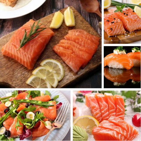 MGT l Premium Fresh Salmon • 프리미엄 연어 450g (≒ 1LB)