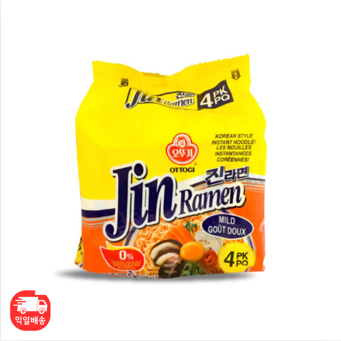 OTTOGI l Jin Ramen (Mild) Multi • 진라면 멀티 4pk