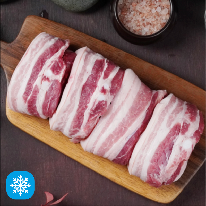 火盆 |生五花肉 450克