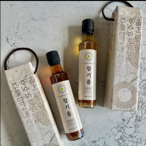 Mother's Day l Charm Oil 100% Pure Sesame Oil • 참기름 set