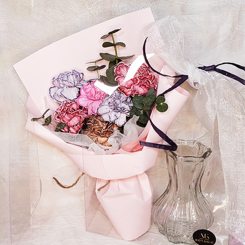 Mother's Day l Fresh Carnations Flower Gift • 생화 카네이션 꽃다발 선물세트