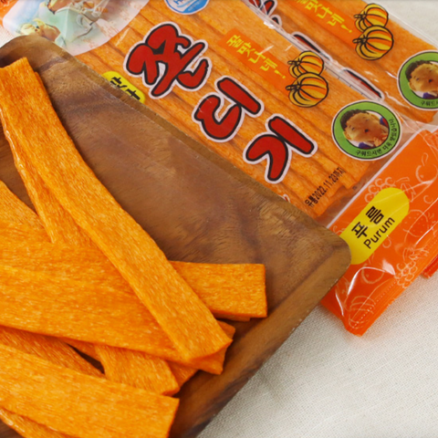 주전부리 l Honey-Flavored Korean Chewy • 맛나 꿀맛나네 쫀드기 130g x 2pk