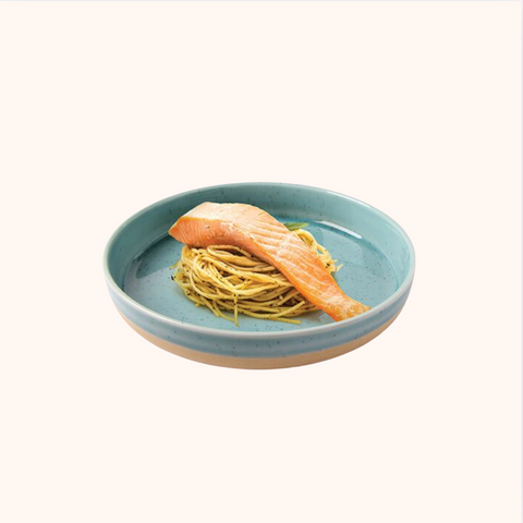 Artic &amp; Base | Artisan Two-Tone Tableware Pasta Bowl (Emerald Green) 1P
