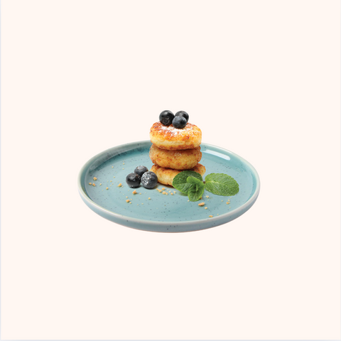 Artic &amp; Base | Artisan Two-Tone Tableware Side Dish Plate (Emerald Green) 1P
