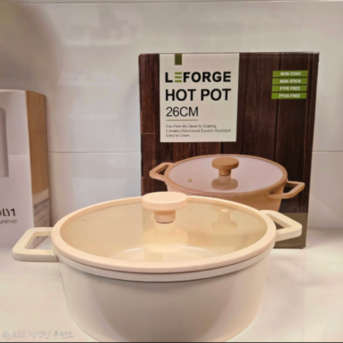 Leforge l 크리스탈 전골 냄비 26cm