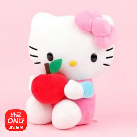 Hello Kitty l 헬로키티 사과 키링 인형 15cm