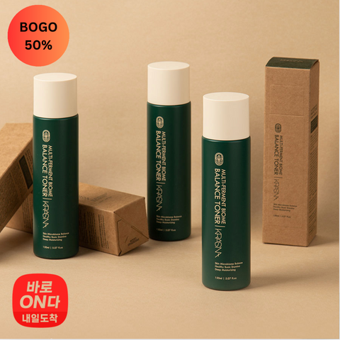 🛍️ BOGO 50% l KRASNA 크라스나 멀티발효 진정 토너 150ml