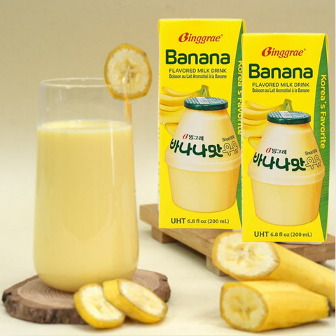 BINGGRAE l Banana Milk 200ml x 6