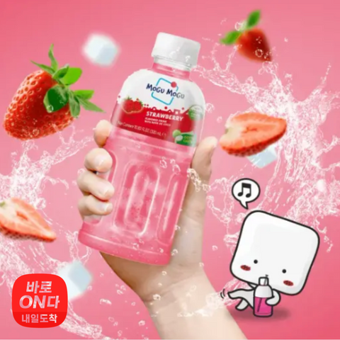 MOGU l 모구모구 딸기 320ml x 6개입