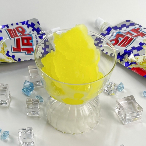 얼박 l  시원한 박카스 얼박 오리지널 210ml x 2팩 – 타우린 1,000mg, 비타민B군 함유, 얼려 마시는 피로회복 음료