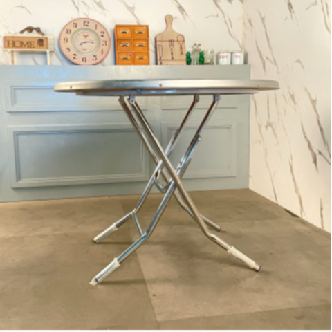 💥바로배송 l 추억의 포장마차 테이블 (숯불 로스타+ 고기불판) + 라탄의자 6개 Korean BBQ Grill table
