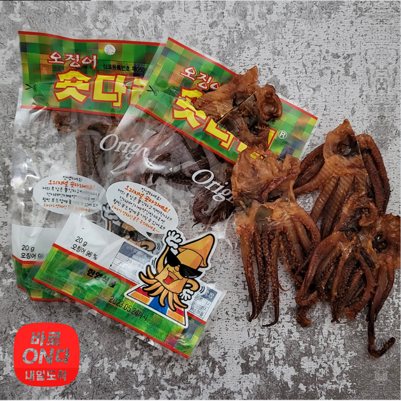 주전부리 l 오징어 숏다리 20g x 2팩