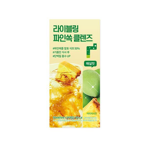 라이블링 l 파인쏙 클렌즈 매실맛 (15ml 10개입)