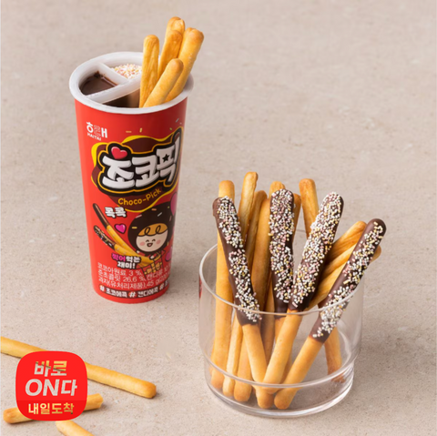 주전부리 l 초코픽 45g x 2개