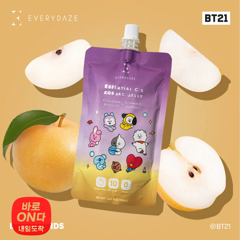 BTS l 에브리데이즈 콜라겐+비타민씨 곤약젤리 한국배맛 150ml