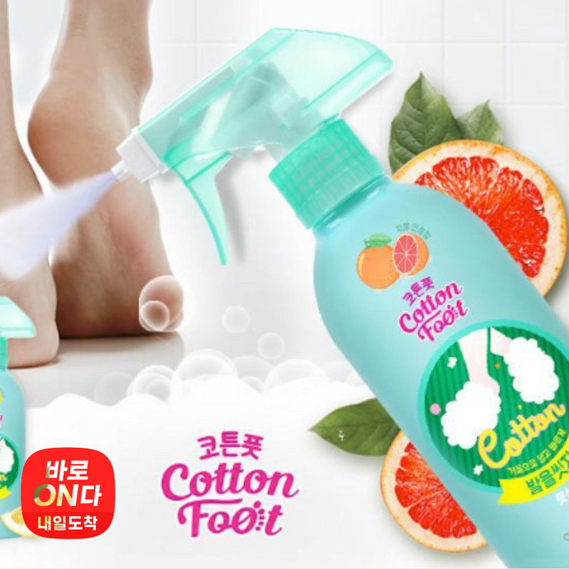 ON:theBODY l 발을 씻자 풋샴푸 자몽 민트향 385ml