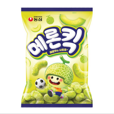 농심 | 메론킥 60g - 바나나킥 동생, 메론킥 등장!