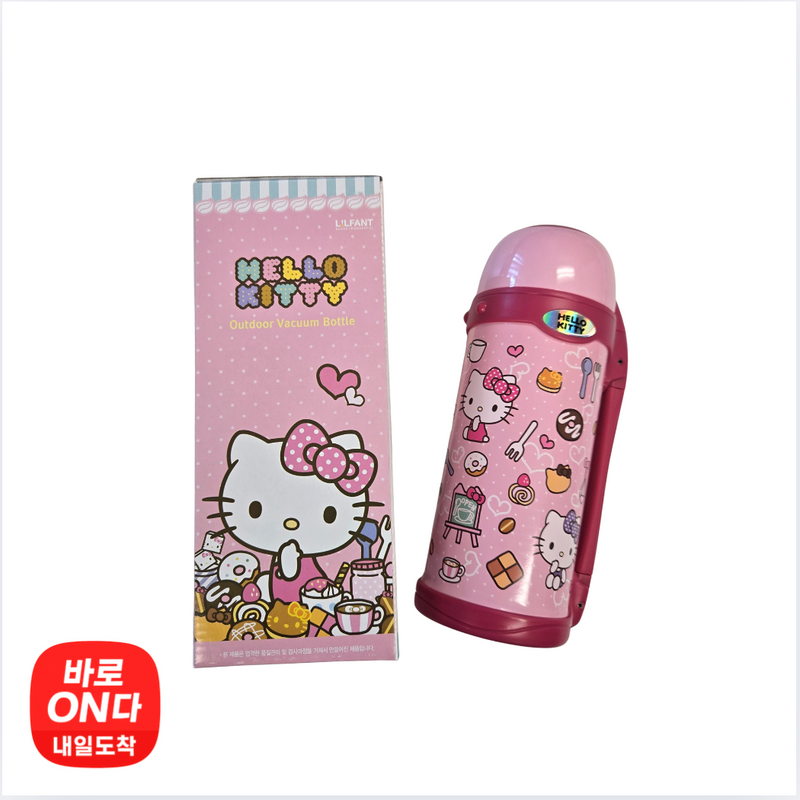릴팡 l 헬로키티 핸들 보온 보냉병 800ml