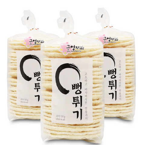 주전부리 l 뻥튀기 아삭 120g