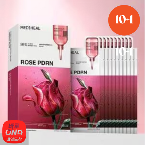 메디힐 l 로즈 PDRN 모공 결광 케어 10+1