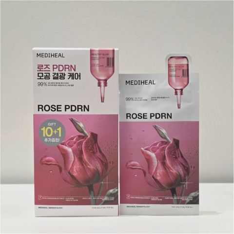 메디힐 l 로즈 PDRN 모공 결광 케어 10+1