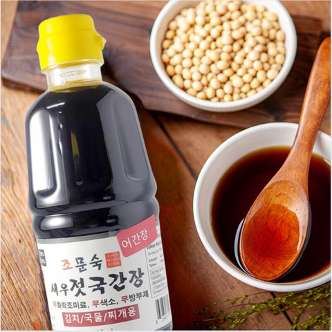 조문숙 l 어간장 (새우젓국간장) 900ml