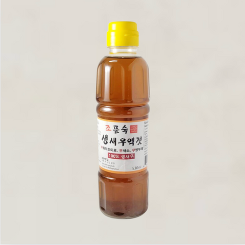 조문숙 l 생새우 액젓 530ml
