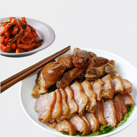 Salty Scent l Pig's Feet &amp; Radish Bossam Kimchi