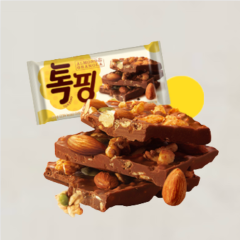 Jujeonburi l Talking Almond &amp; Granola 43g x 2 packs