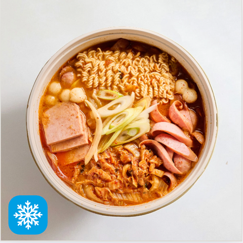 Papa's l Budae Jjigae for 2-3 people (includes ramen noodles)