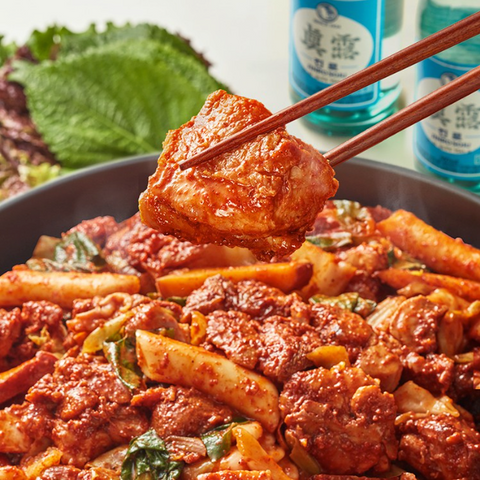 Sauceman l Seasoned Chicken Galbi 680g