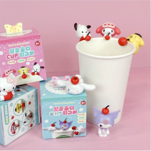 산리오 l 랜덤 달콤소다 컵피규어 캐릭터 미니어처 컬렉션