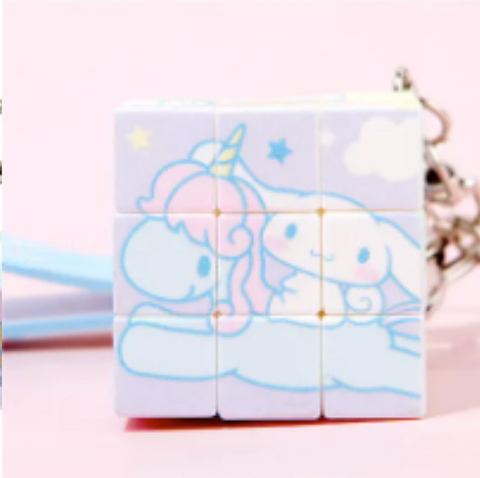 시나모롤 l 인기 산리오 데일리 큐브 키링