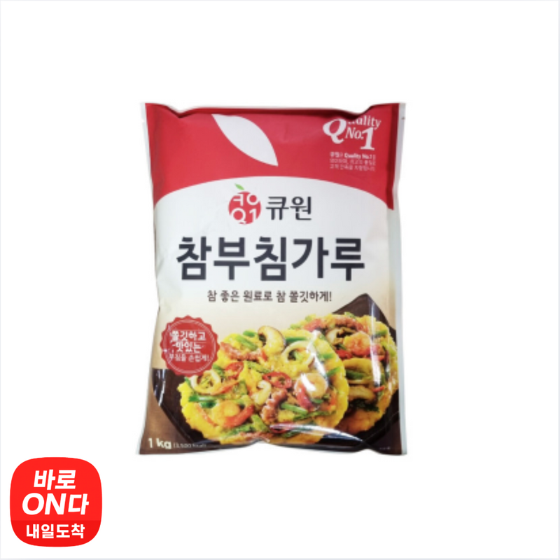 큐원 l 참 부침가루 1kg
